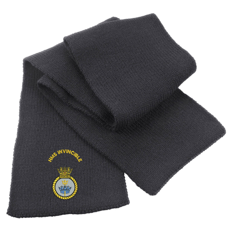 HMS Invincible Heavy Knit Scarf