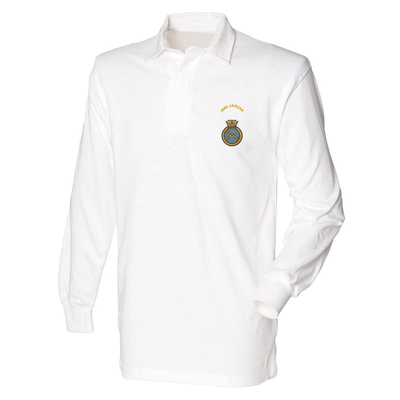 HMS Jaguar Long Sleeve Rugby Shirt
