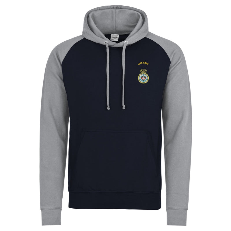 HMS Kent Contrast Hoodie
