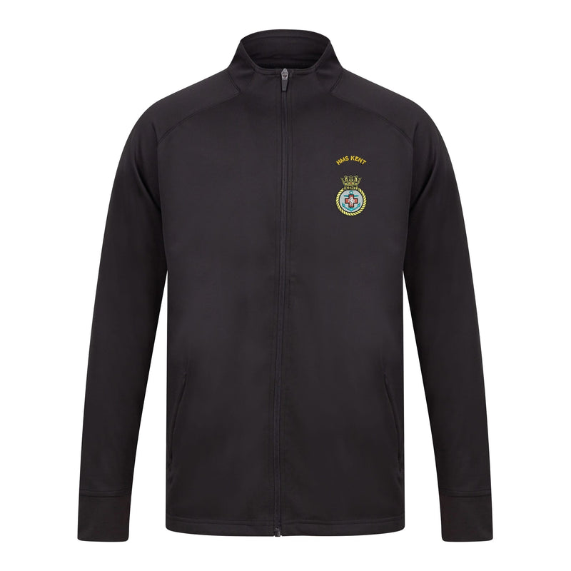 HMS Kent Knitted Tracksuit Top