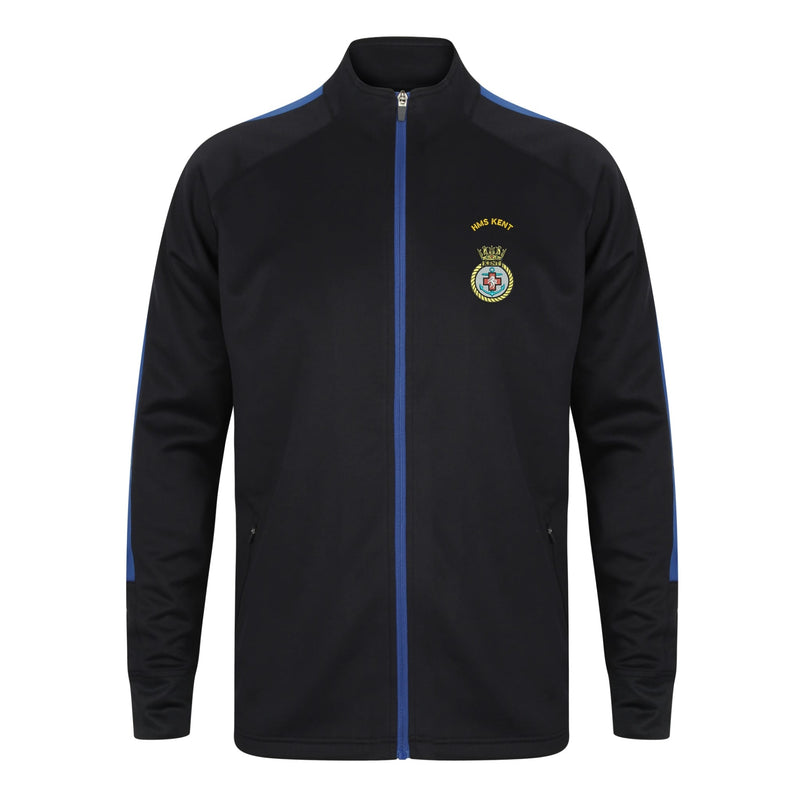 HMS Kent Knitted Tracksuit Top