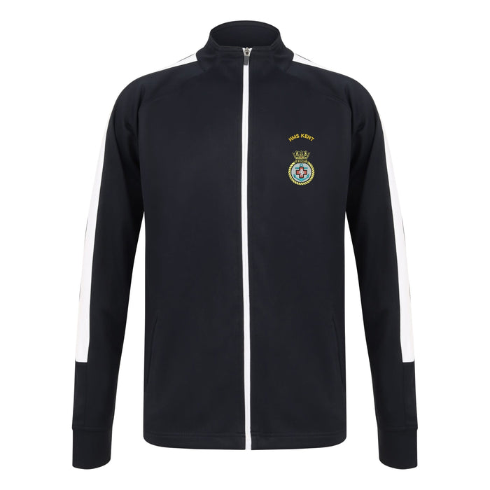 HMS Kent Knitted Tracksuit Top
