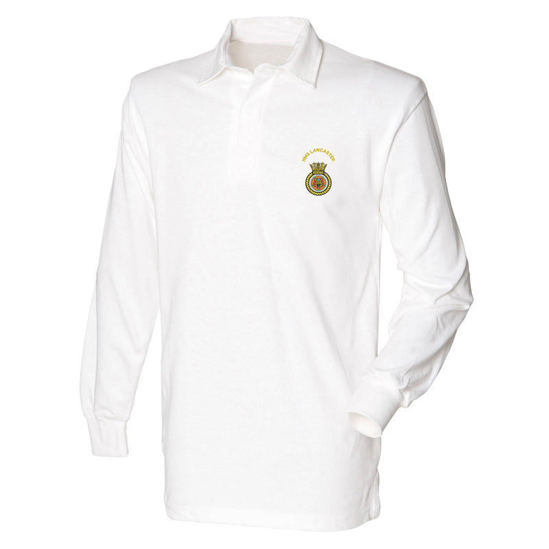 HMS Lancaster Long Sleeve Rugby Shirt