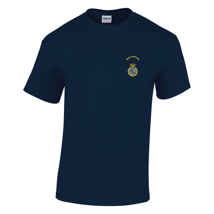 HMS Leopard Cotton T-Shirt