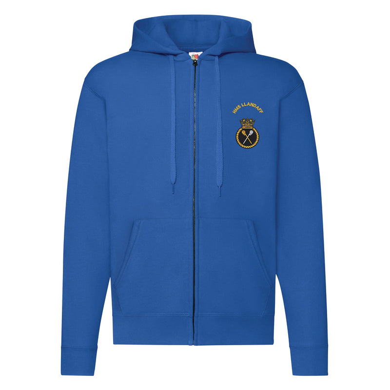 HMS Llandaff Zipped Hoodie