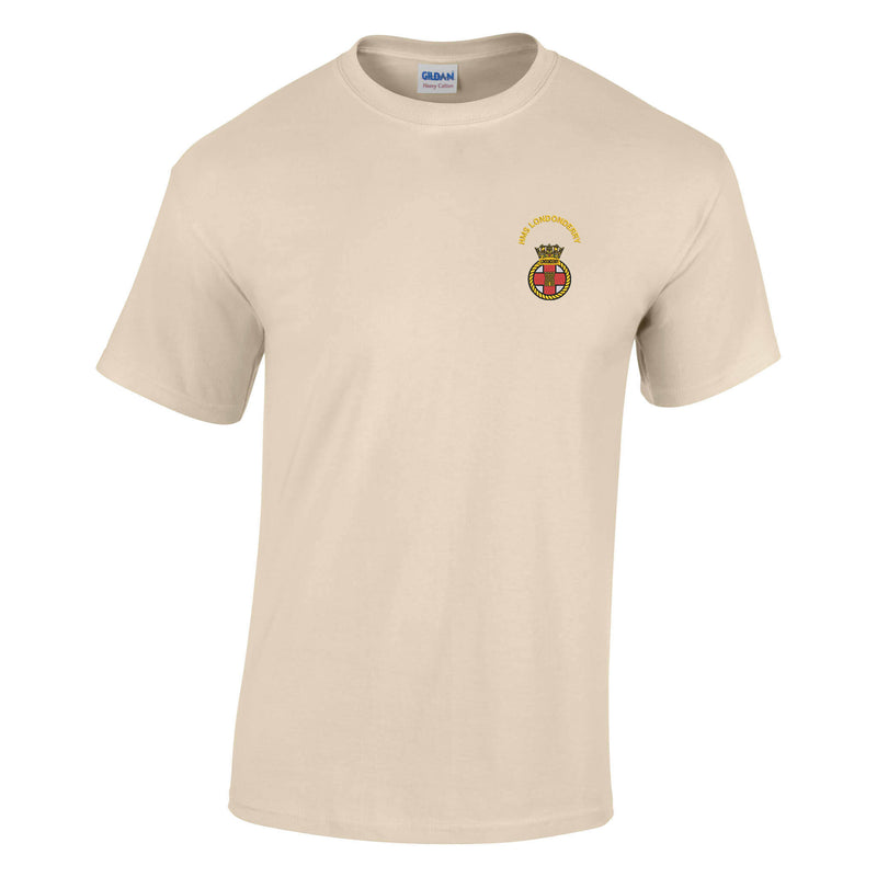 HMS Londonderry Cotton T-Shirt
