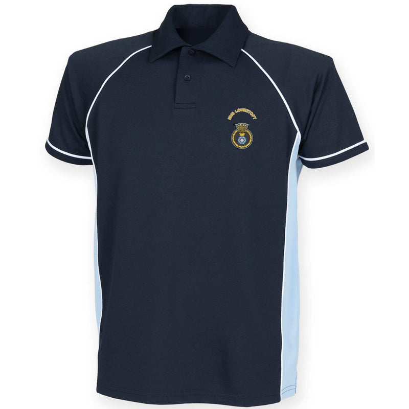 HMS Lowestoft Performance Polo