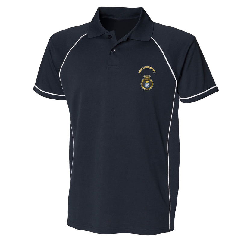 HMS Lowestoft Performance Polo