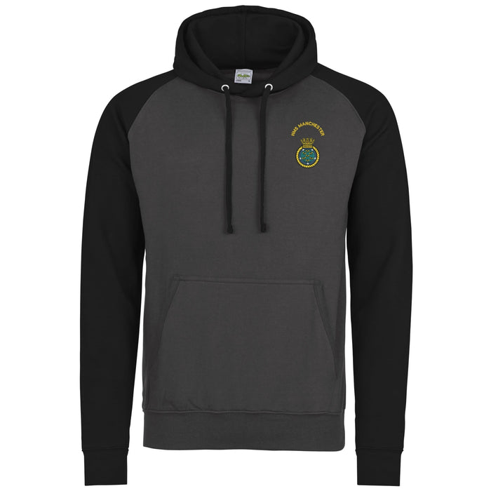 HMS Manchester Contrast Hoodie