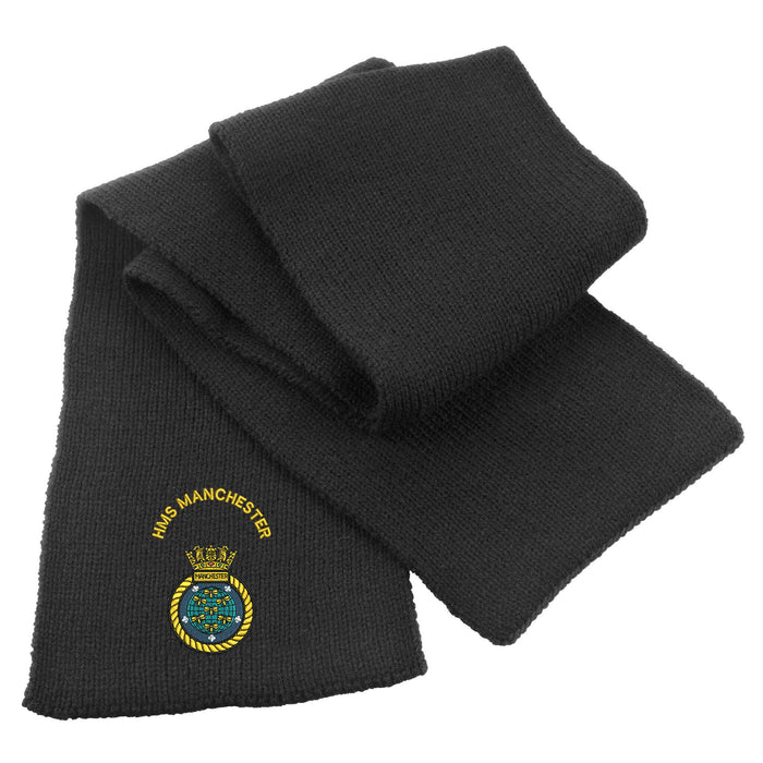 HMS Manchester Heavy Knit Scarf