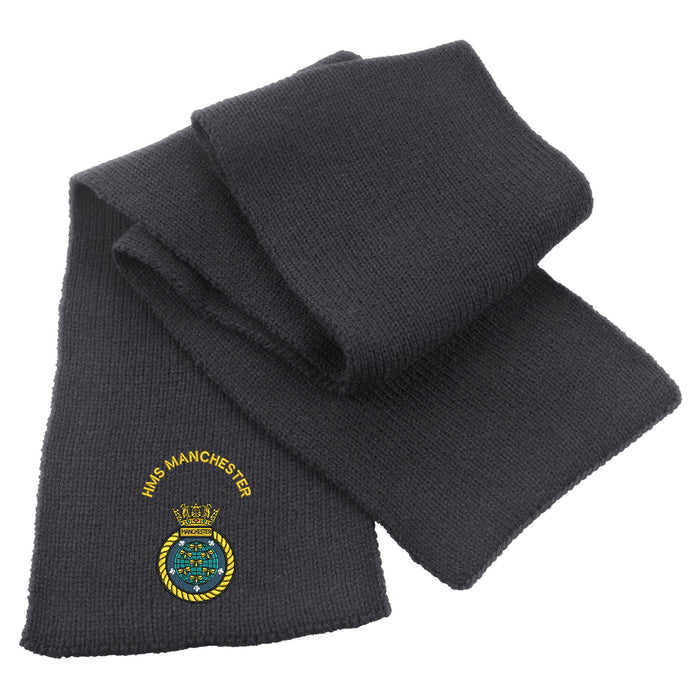HMS Manchester Heavy Knit Scarf