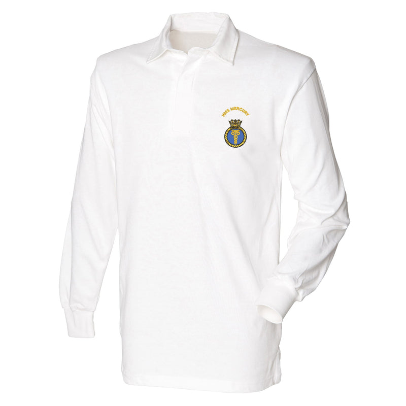 HMS Mercury Long Sleeve Rugby Shirt