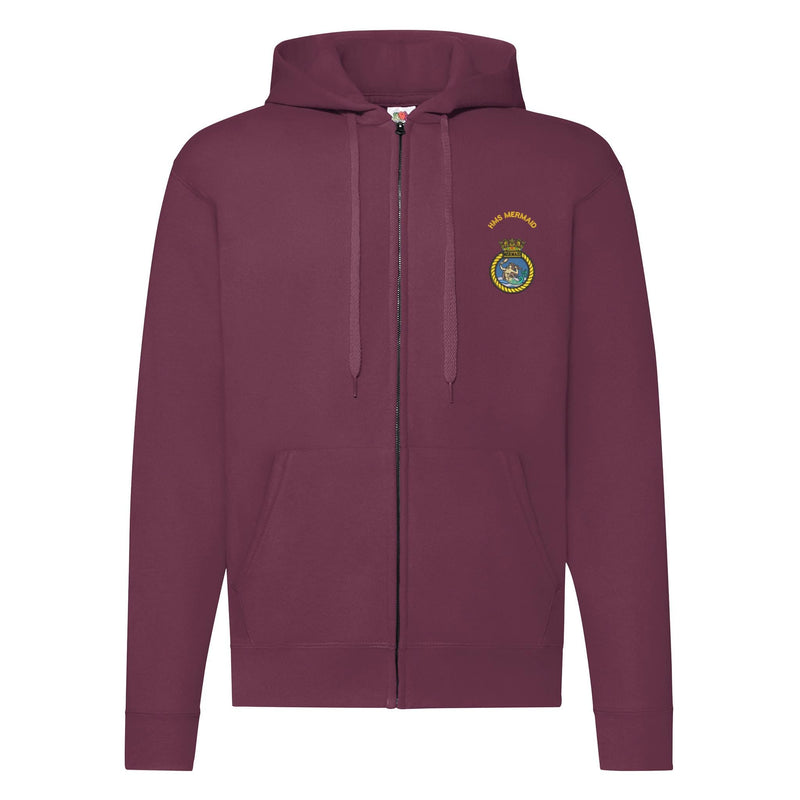 HMS Mermaid Zipped Hoodie