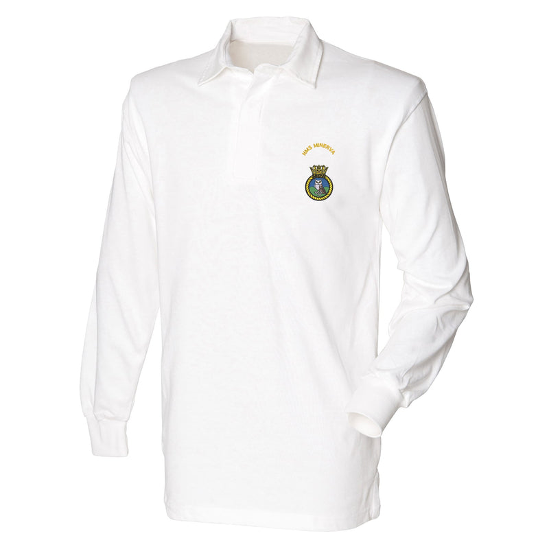 HMS Minerva Long Sleeve Rugby Shirt