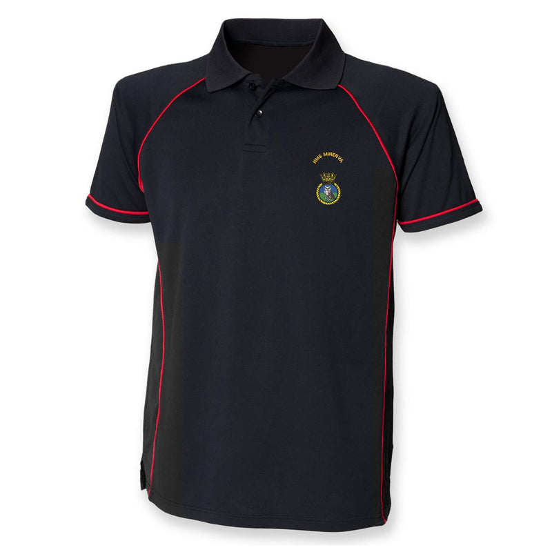 HMS Minerva Performance Polo