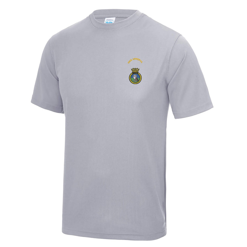 HMS Minerva Polyester T-Shirt