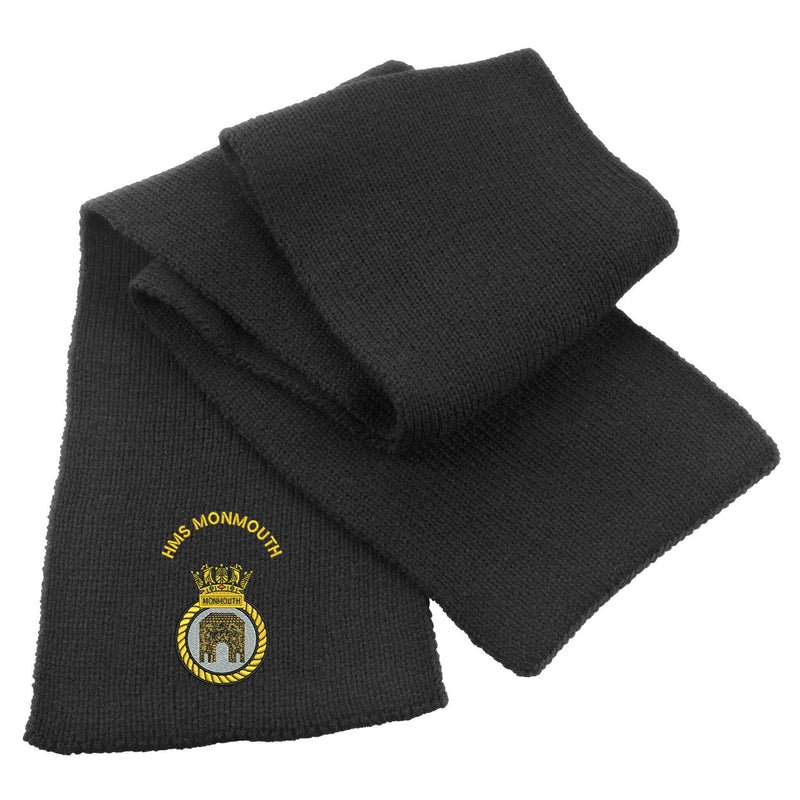 HMS Monmouth Heavy Knit Scarf