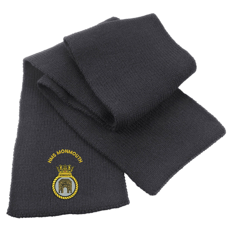 HMS Monmouth Heavy Knit Scarf