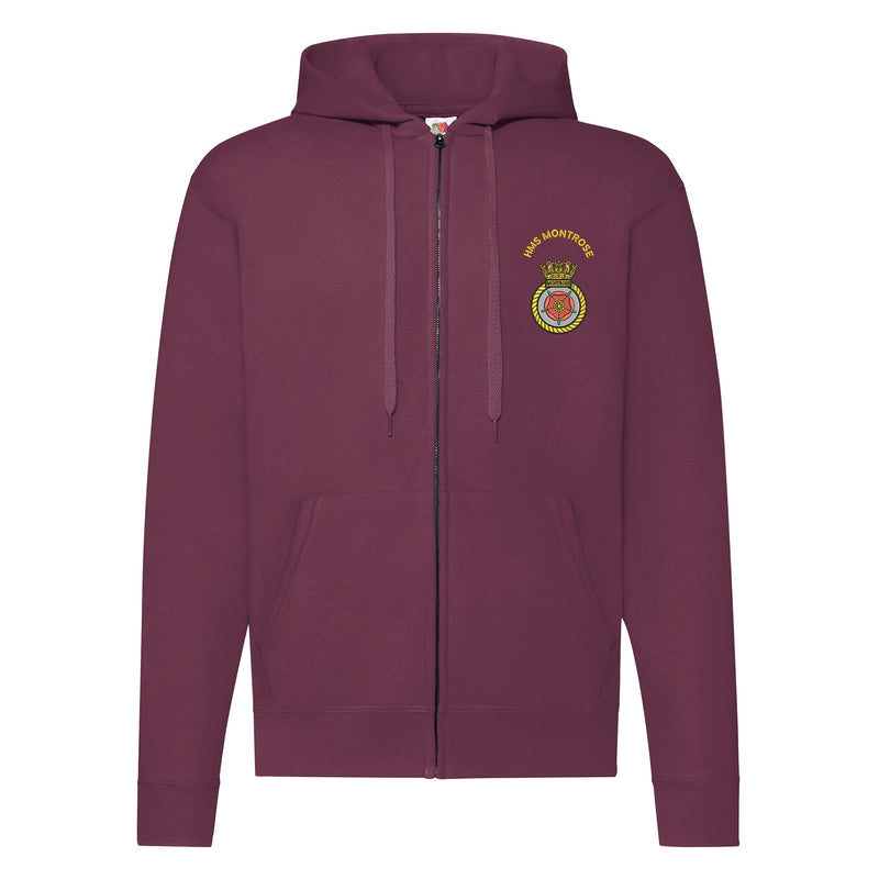 HMS Montrose Zipped Hoodie