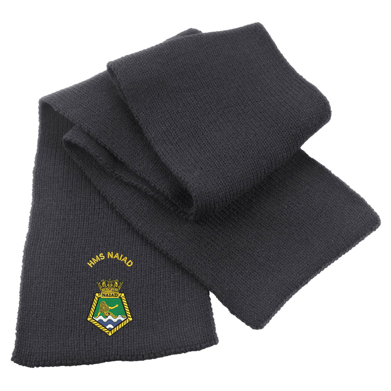 HMS Naiad Heavy Knit Scarf