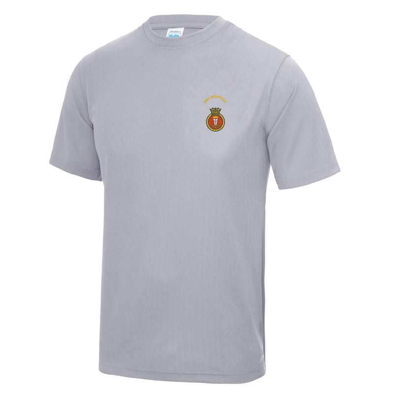 HMS Norfolk Polyester T-Shirt