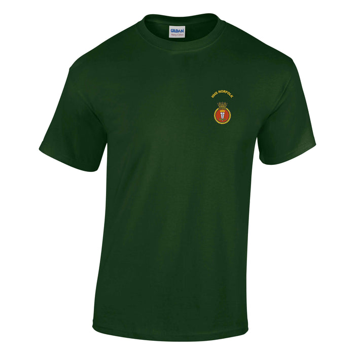 HMS Norfolk Cotton T-Shirt