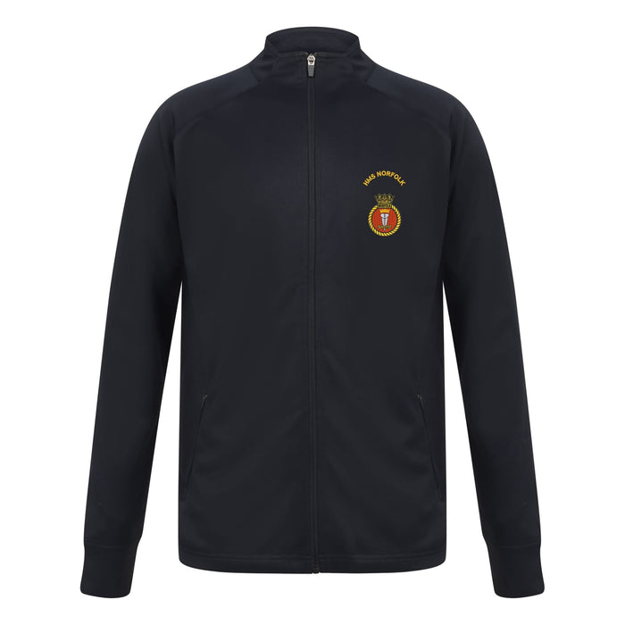 HMS Norfolk Knitted Tracksuit Top