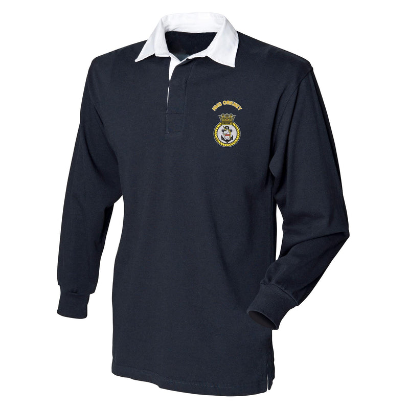 HMS Orkney Long Sleeve Rugby Shirt