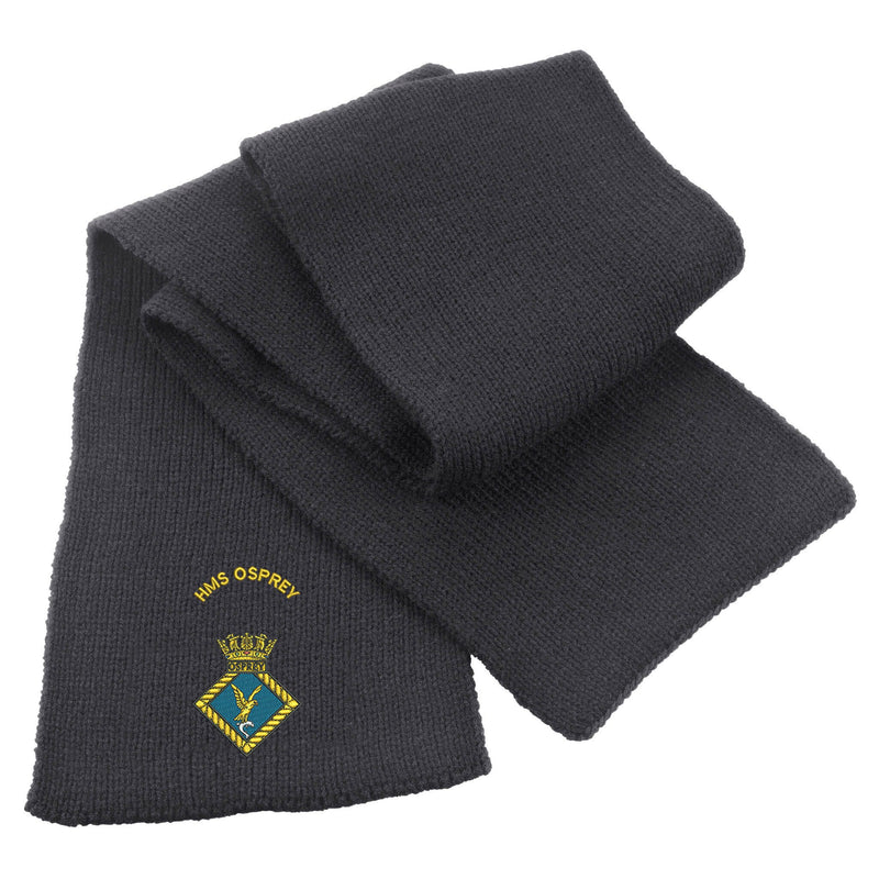 HMS Osprey Heavy Knit Scarf