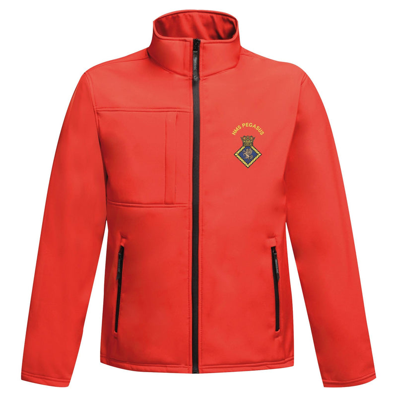 HMS Pegasus Regatta Softshell Jacket