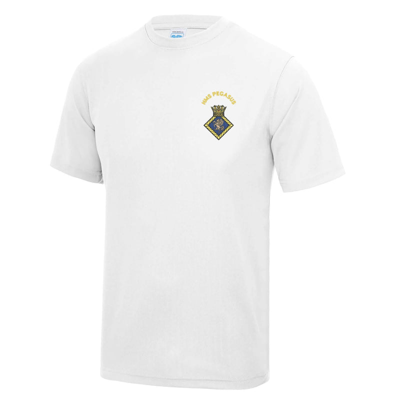 HMS Pegasus Polyester T-Shirt