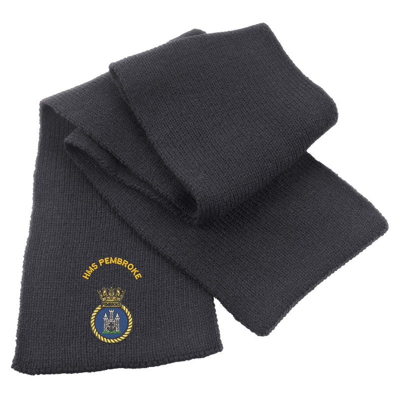HMS Pembroke Heavy Knit Scarf