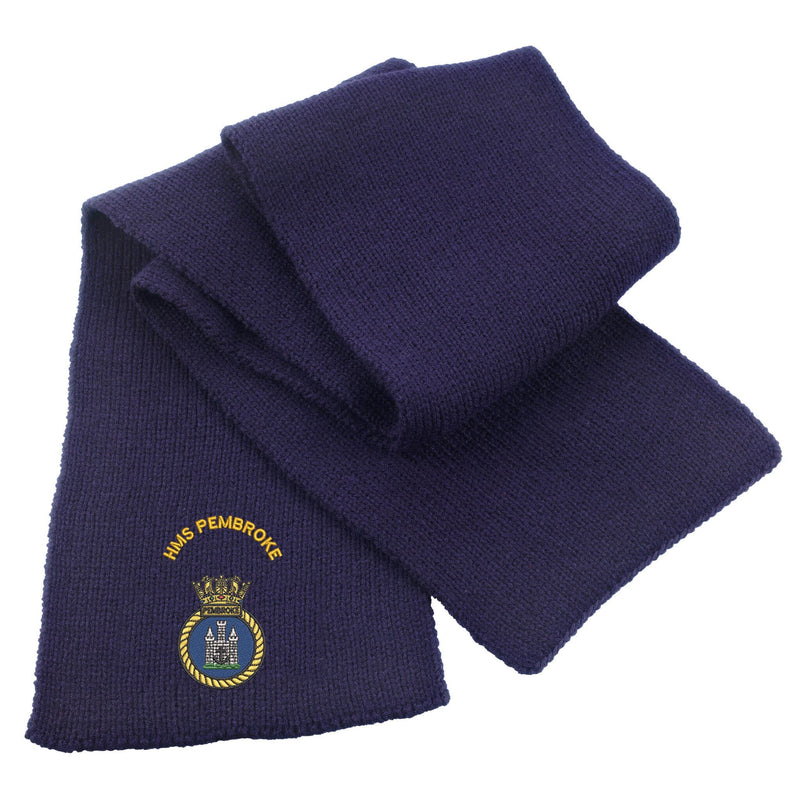 HMS Pembroke Heavy Knit Scarf