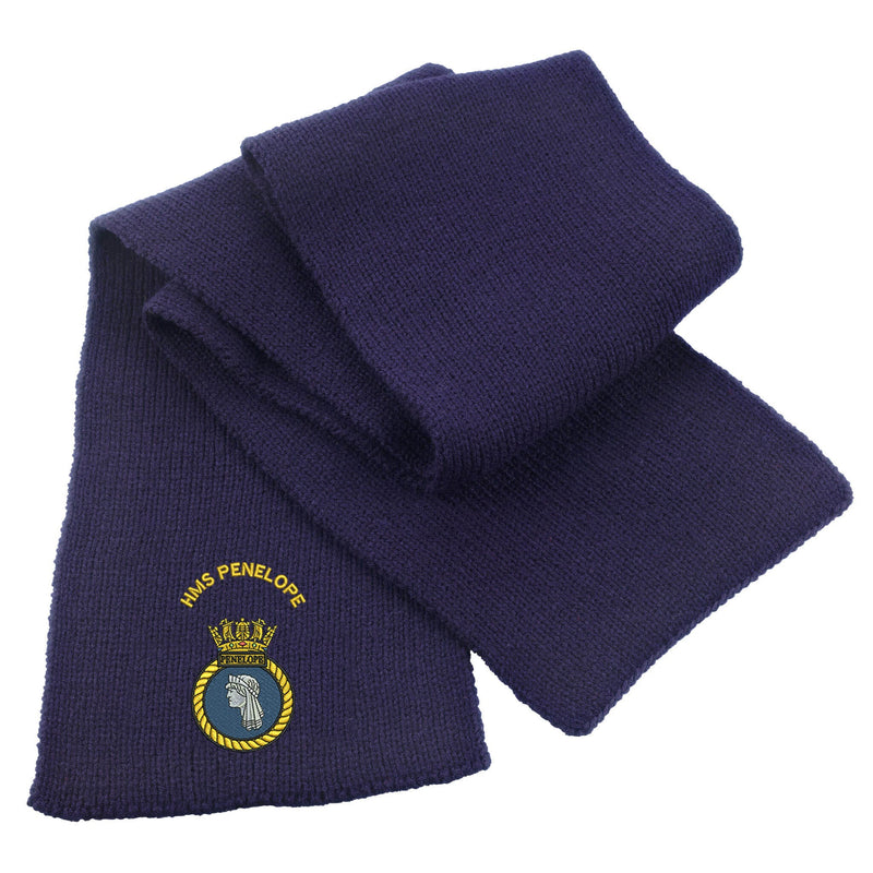 HMS Penelope Heavy Knit Scarf