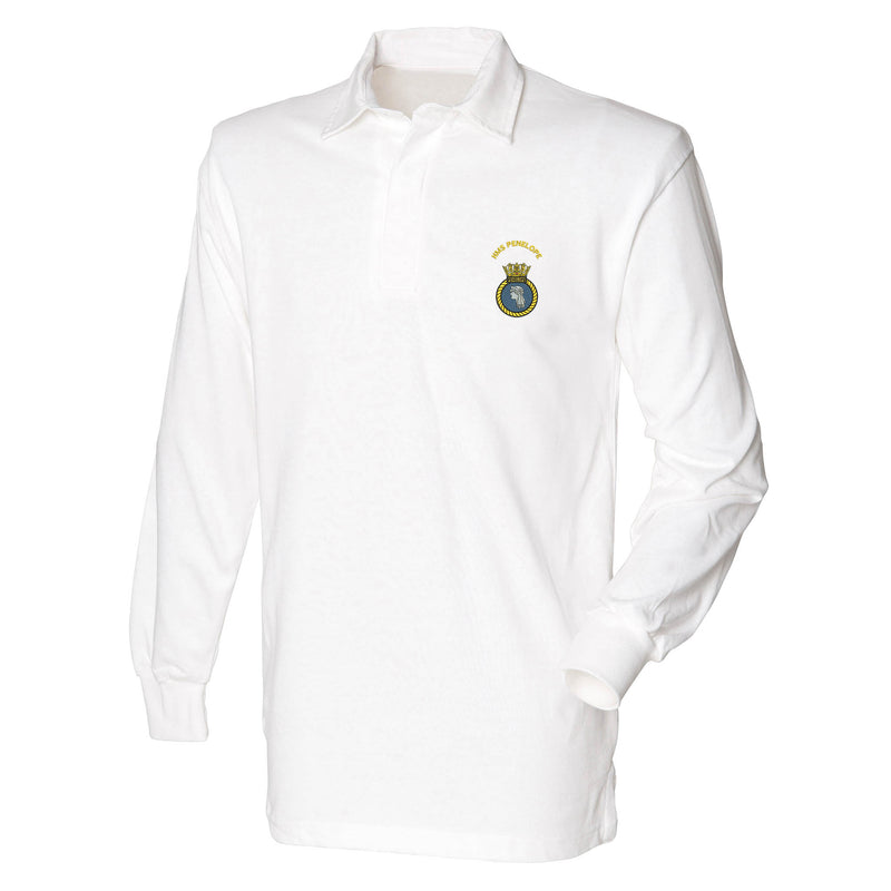 HMS Penelope Long Sleeve Rugby Shirt