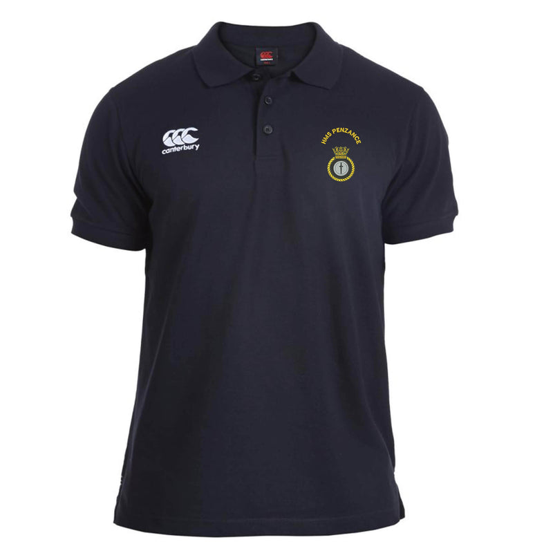 HMS Penzance Canterbury Rugby Polo
