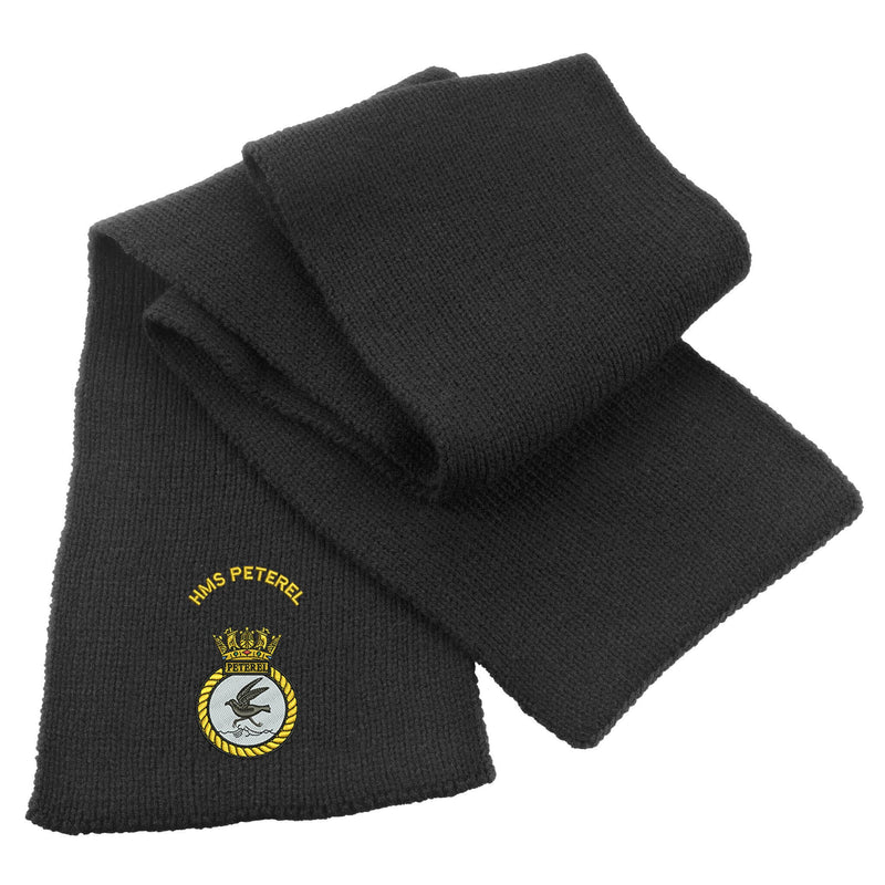 HMS Peterel Heavy Knit Scarf