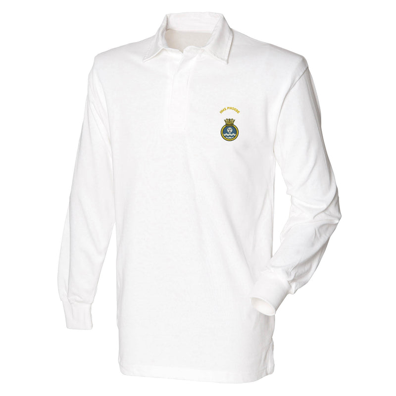 HMS Phoebe Long Sleeve Rugby Shirt