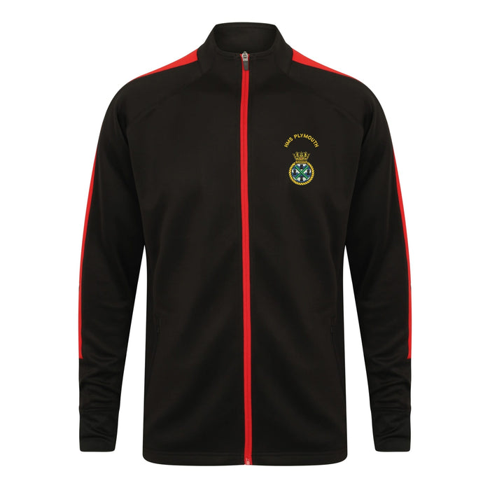 HMS Plymouth Knitted Tracksuit Top