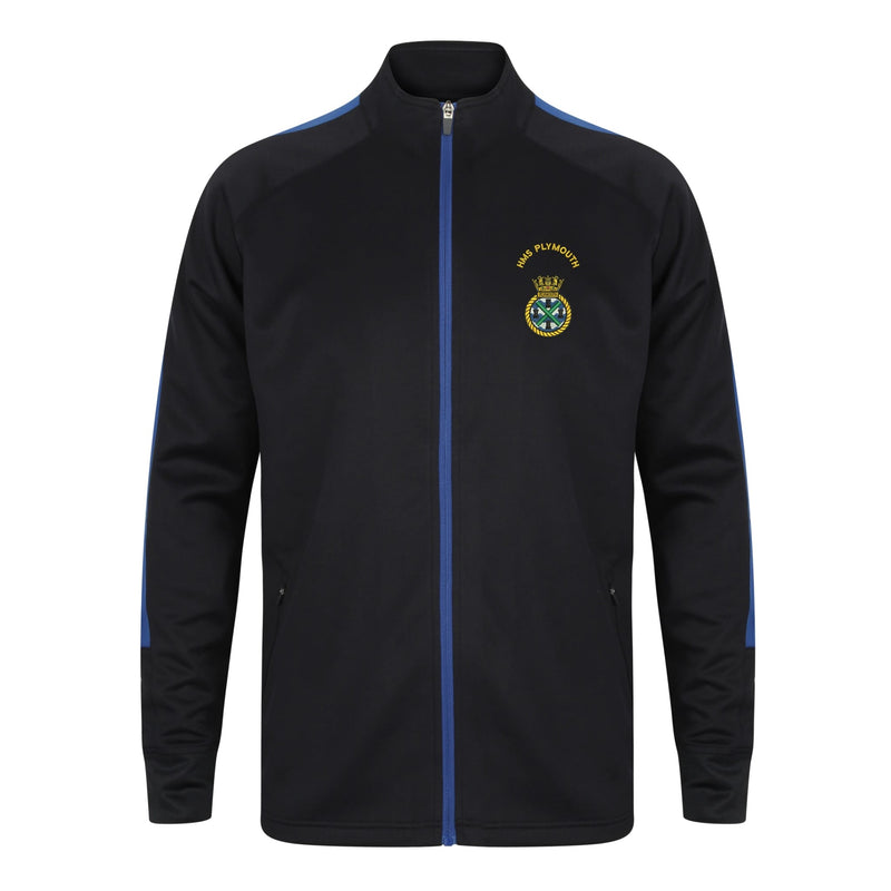 HMS Plymouth Knitted Tracksuit Top