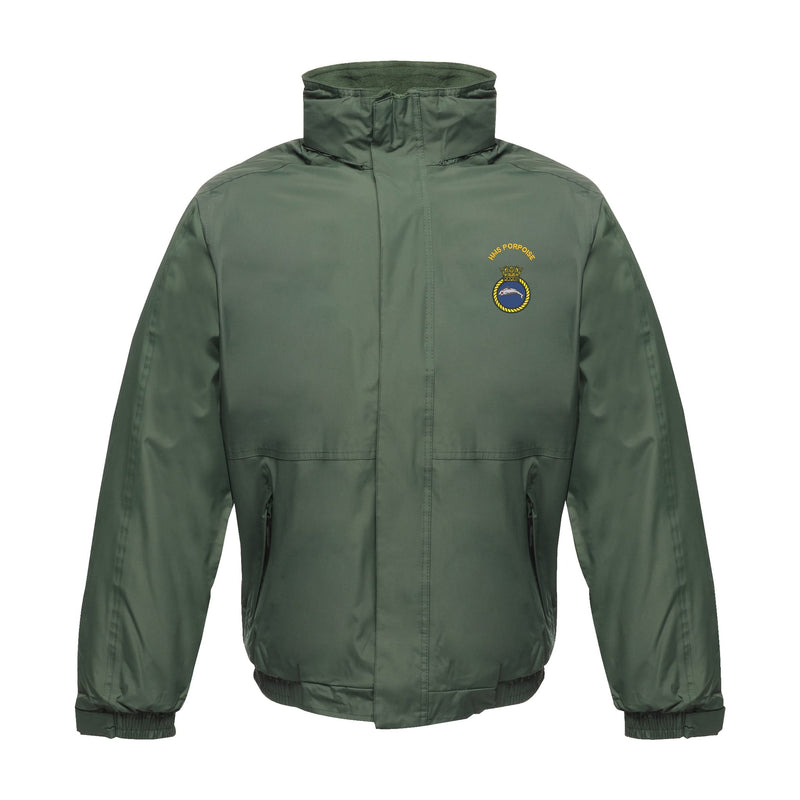 HMS Porpoise Regatta Waterproof Jacket With Hood