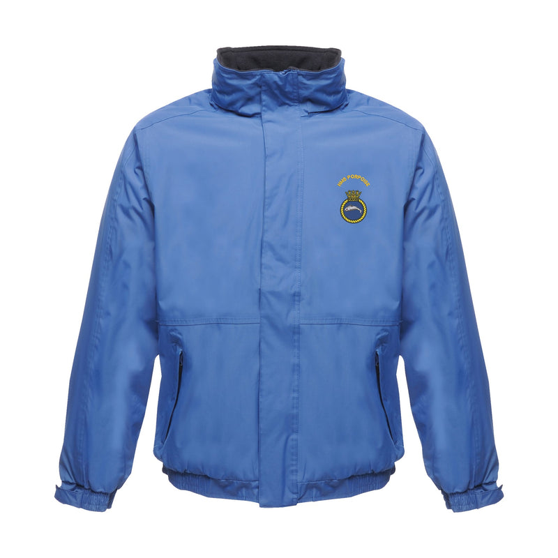 HMS Porpoise Regatta Waterproof Jacket With Hood