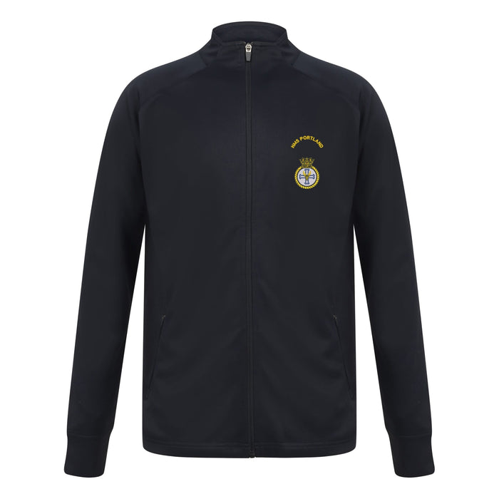 HMS Portland Knitted Tracksuit Top