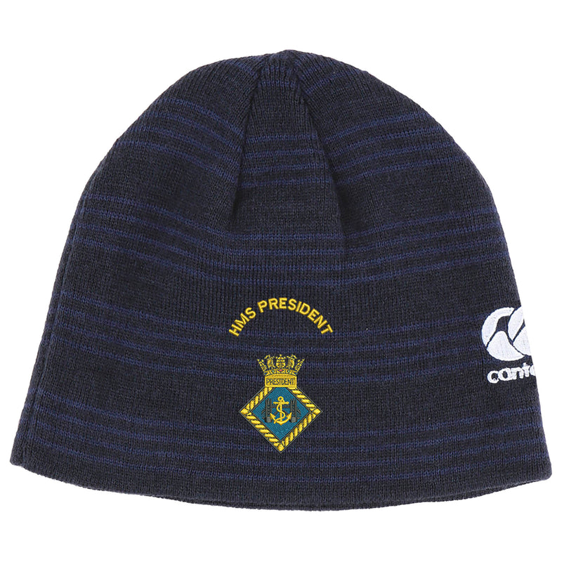 HMS President Canterbury Beanie Hat