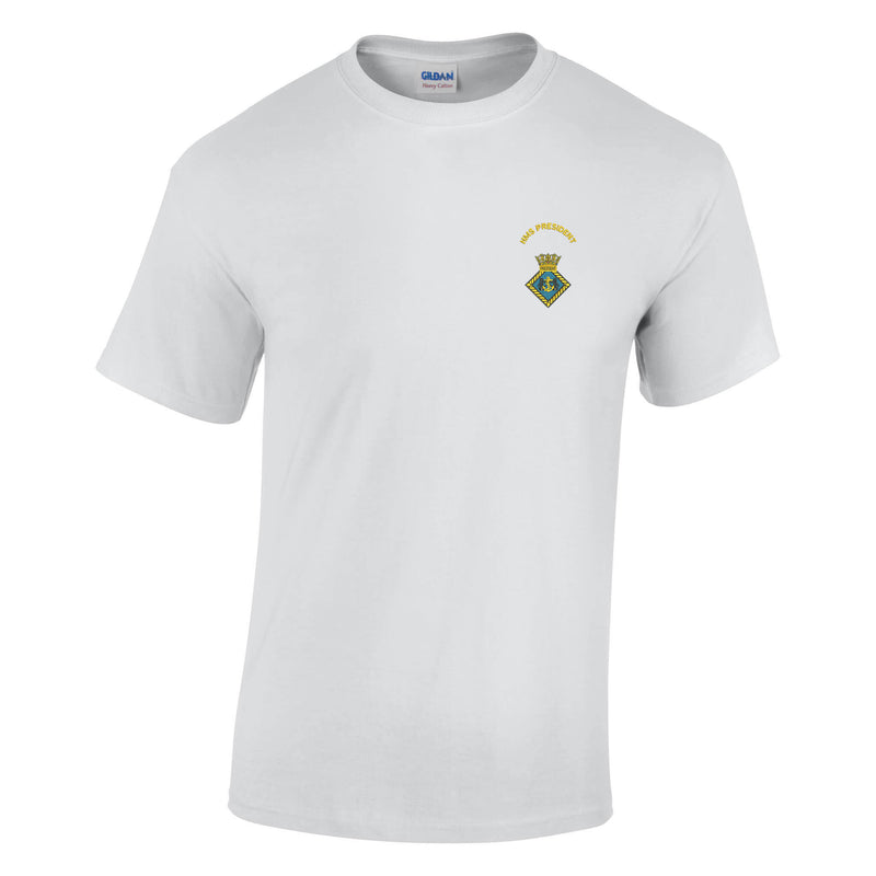 HMS President Cotton T-Shirt
