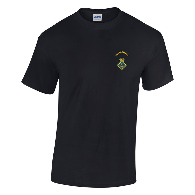 HMS President Cotton T-Shirt