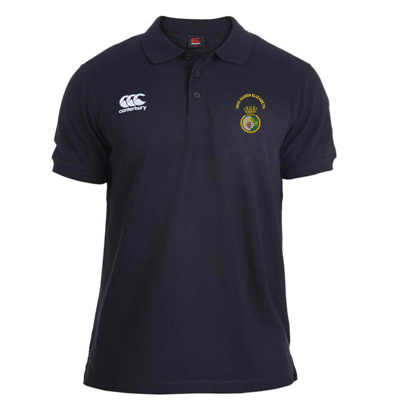 HMS Queen Elizabeth Canterbury Rugby Polo
