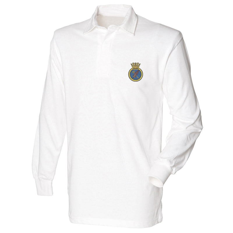 HMS Relentless Long Sleeve Rugby Shirt