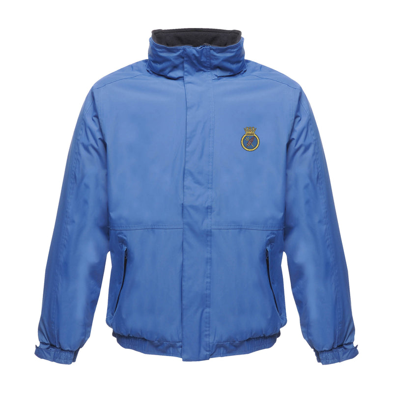 HMS Relentless Regatta Waterproof Jacket With Hood