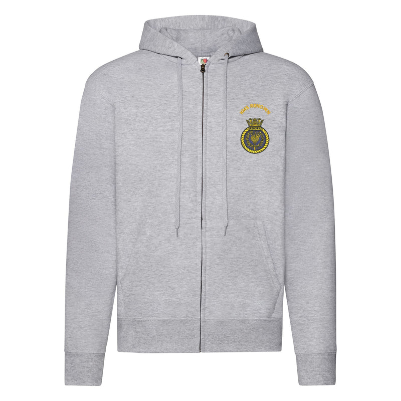 HMS Renown Zipped Hoodie